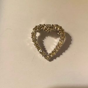 Vintage Heart Brooch